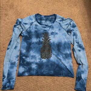 Lululemon Swiftly Tech long sleeve shirt with Hawaiian decal